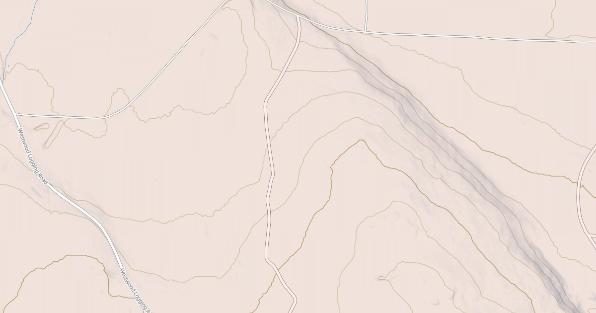 Map preview of EAST PINE CREEK A