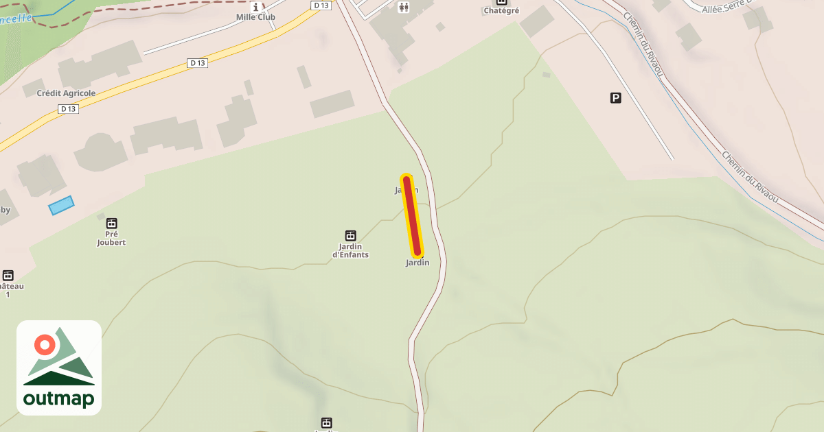 Map of Jardin