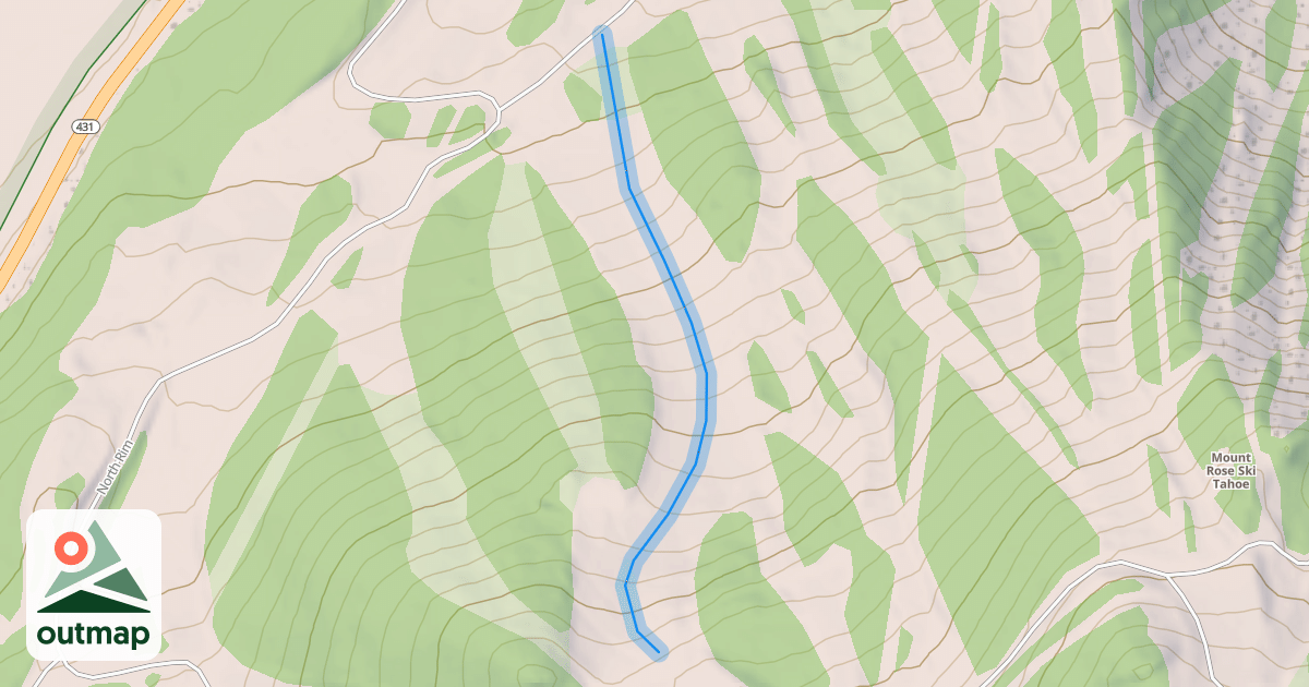 Map of Kit Carson Bowl