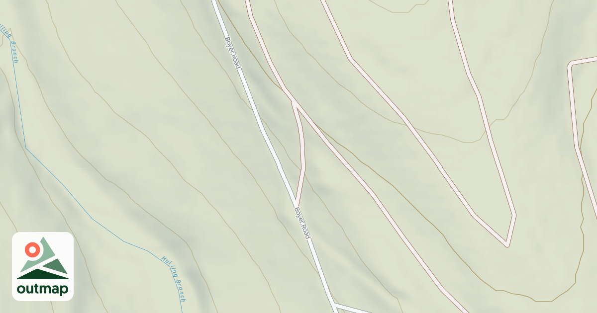 Map of Whiskey Springs Trails