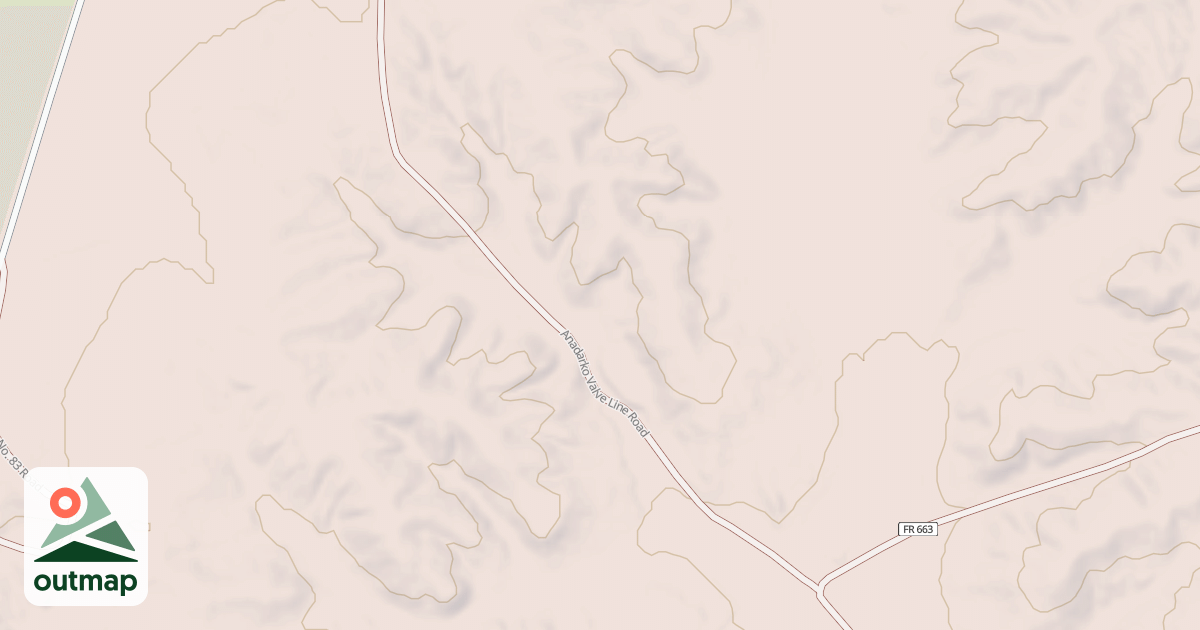 Map of ANADARKO VALVE LINE