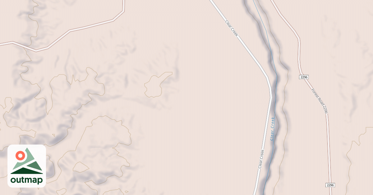 Map of USFS Motor Vehicle Use Map Trails 21472