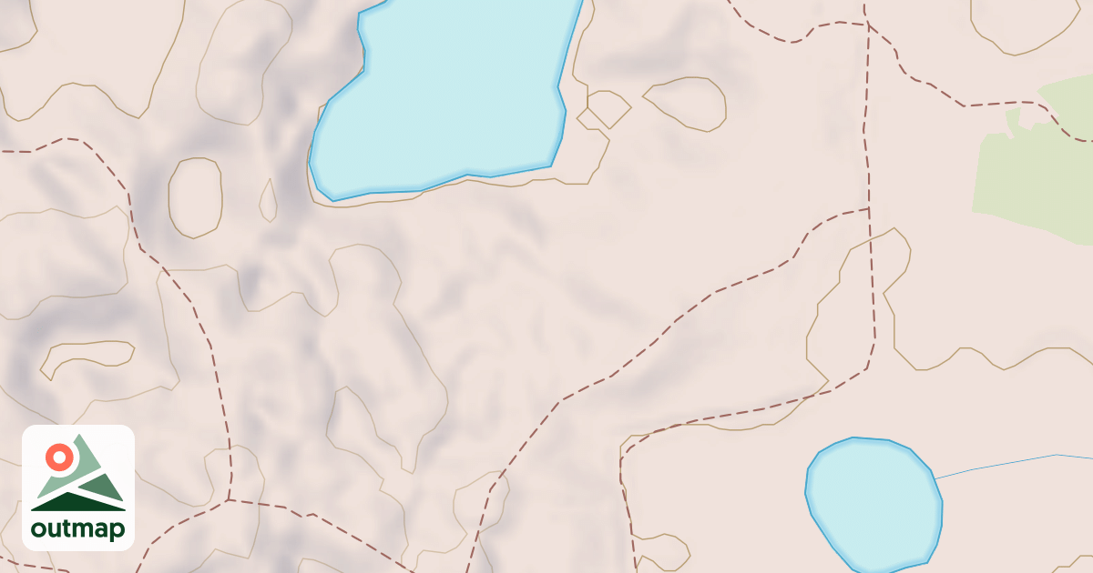 Map of Ortonville Rec. Area Snowmobile Trail;ortonville Rec. Area Equestrian Trail