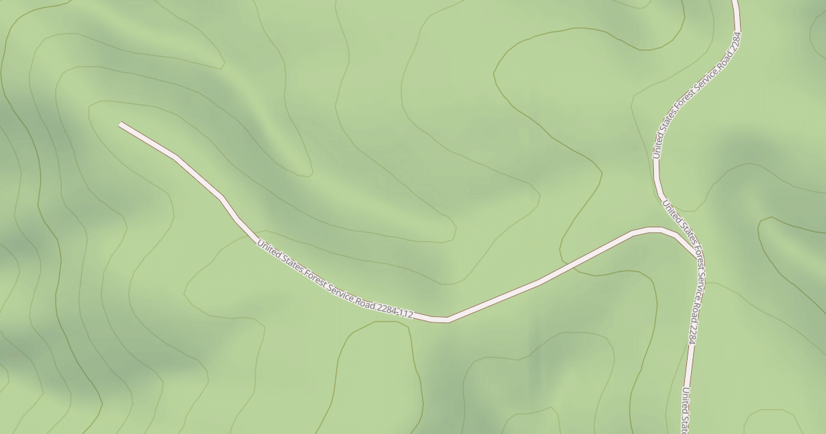Map preview of USFS National Forest System Roads {AE4440A0-B2A2-4F7B-97EF-6248257392D3}
