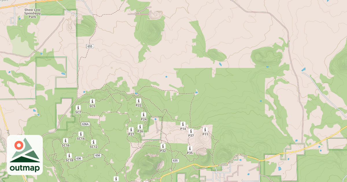Map of SECOND KNOLL