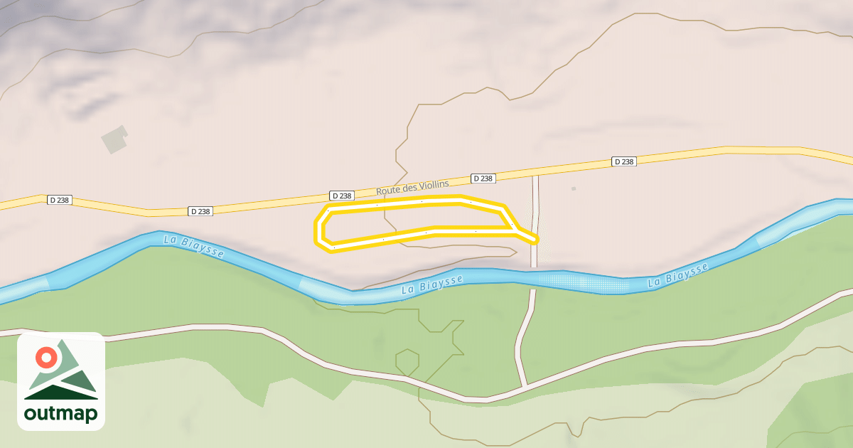 Map of L'Ubac
