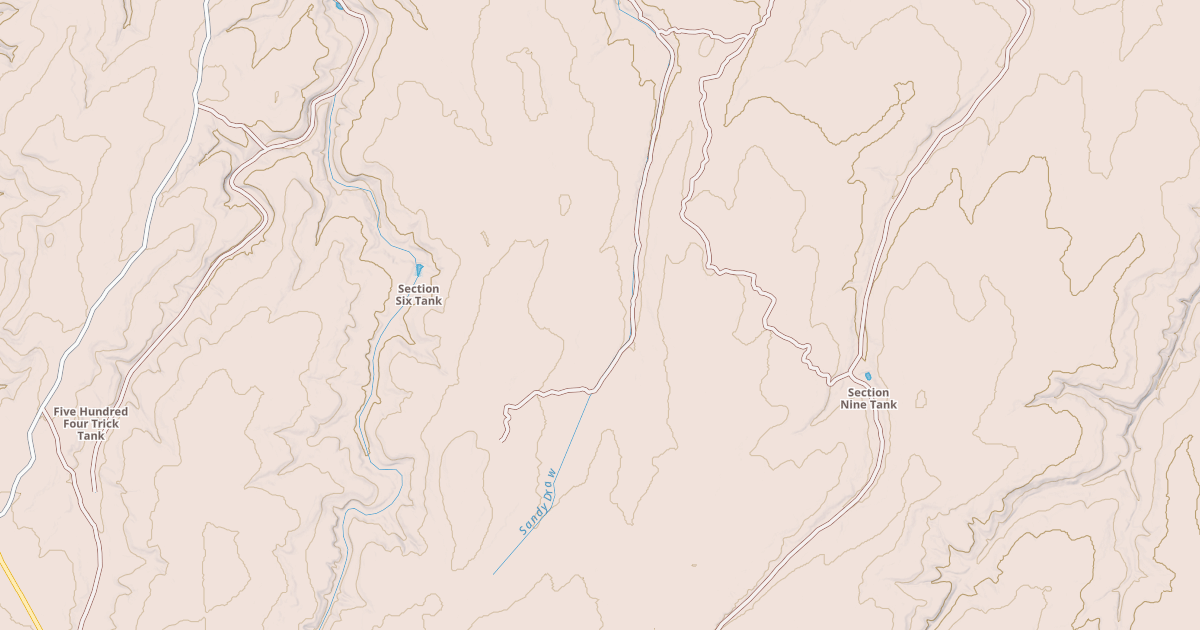 Map preview of USFS National Forest System Roads {3A0F3B81-07DE-4427-9BB8-C7DB50D3B5A0}