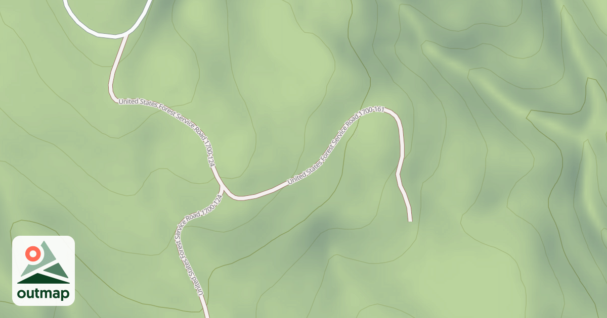 Map of USFS Motor Vehicle Use Map Roads {95CAC87B-2EB2-4586-B4C7-E085140EEA87}