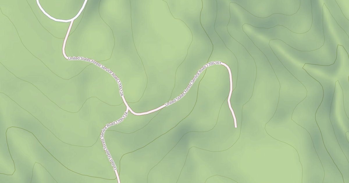 Map preview of USFS Motor Vehicle Use Map Roads {95CAC87B-2EB2-4586-B4C7-E085140EEA87}