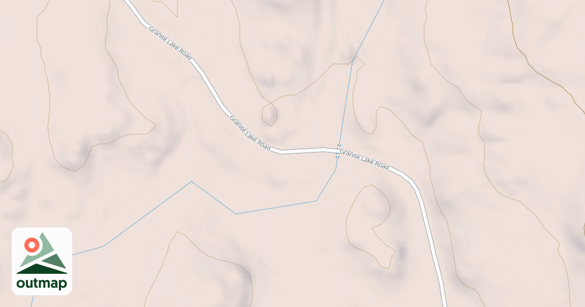 Map of GRANITE LAKE