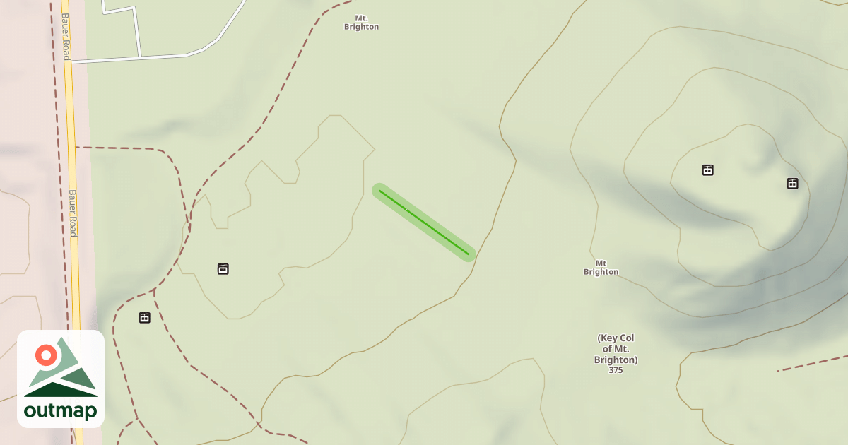 Map of Larkspur