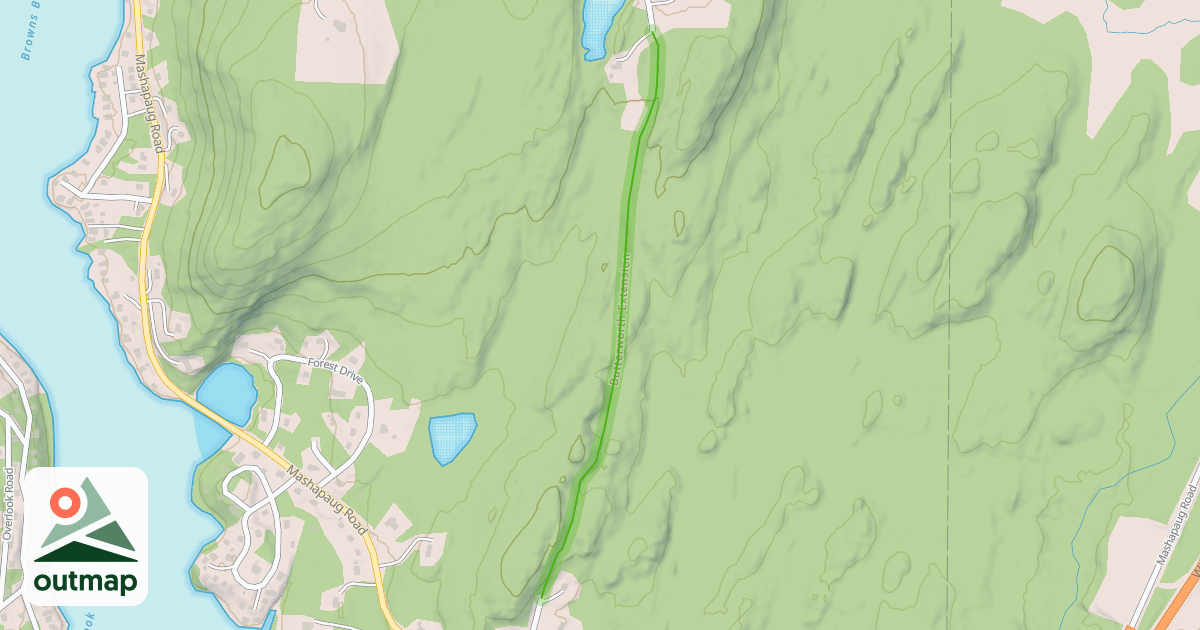 Map of Butterworth Extension