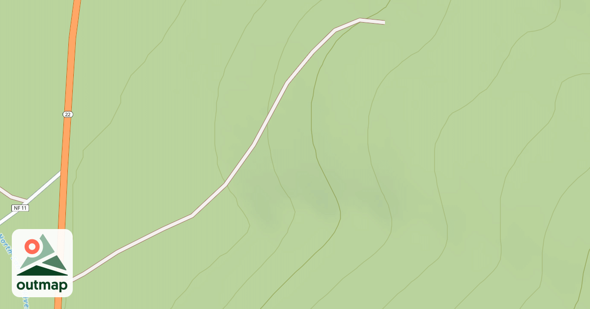 Map of DOWNING CREEK ROCK PIT