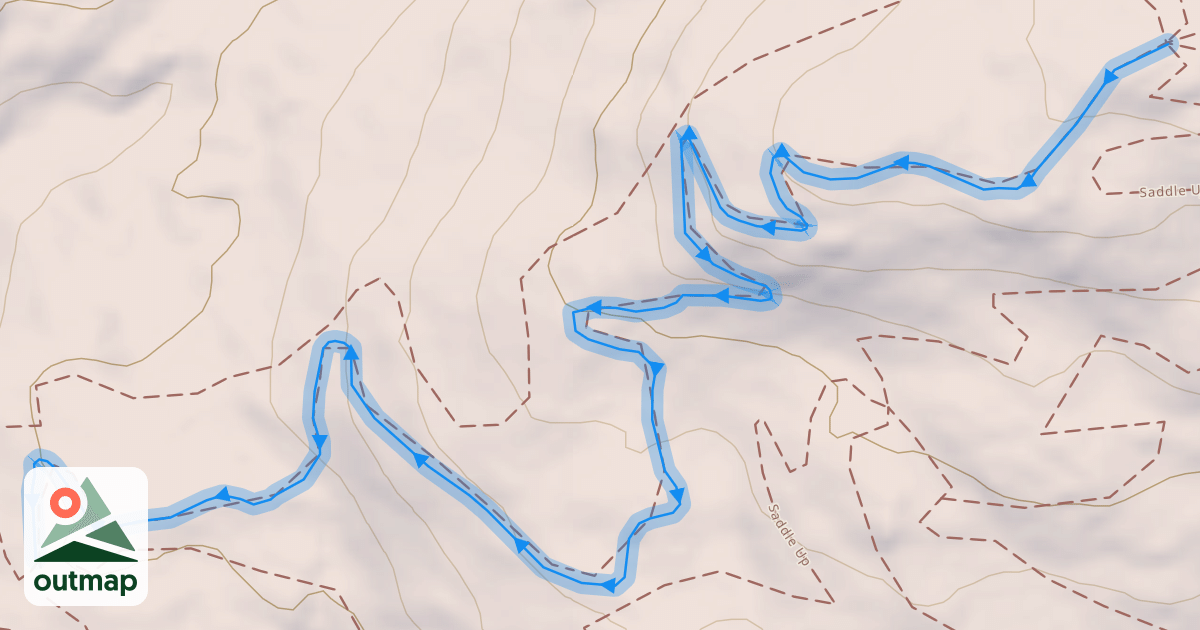 Map of Forever Wild (bikes only)