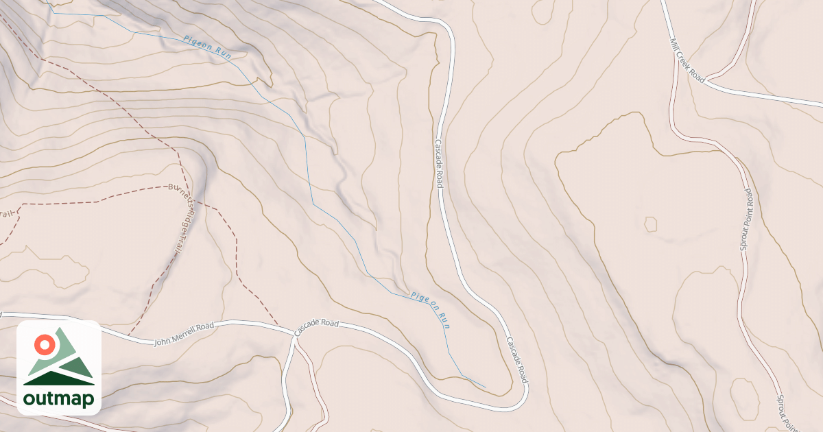 Map of Loyalsock State Forest & Worlds End State Park Snowmobile Trails