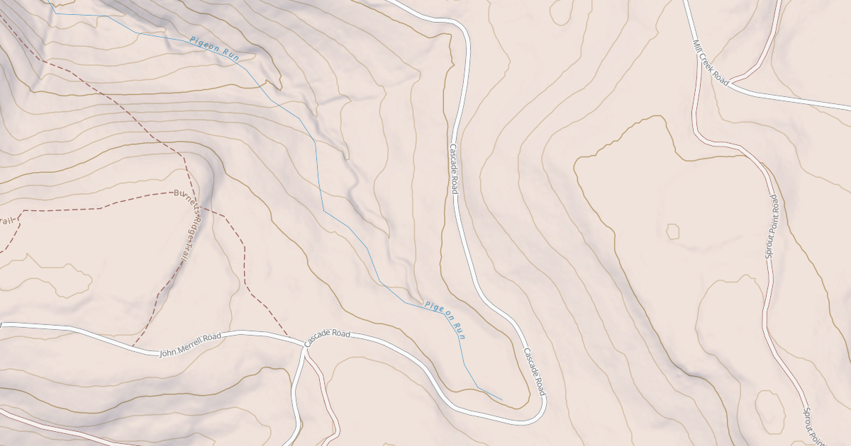 Map preview of Loyalsock State Forest & Worlds End State Park Snowmobile Trails