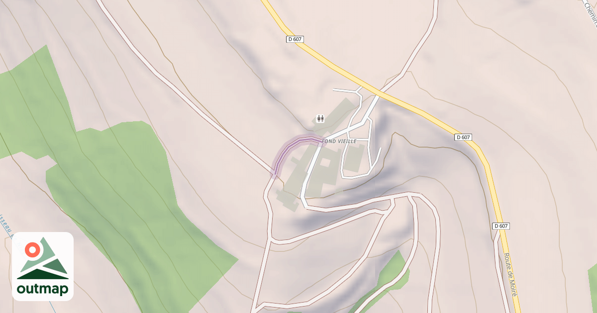 Map of Chemin du Mont Vigny