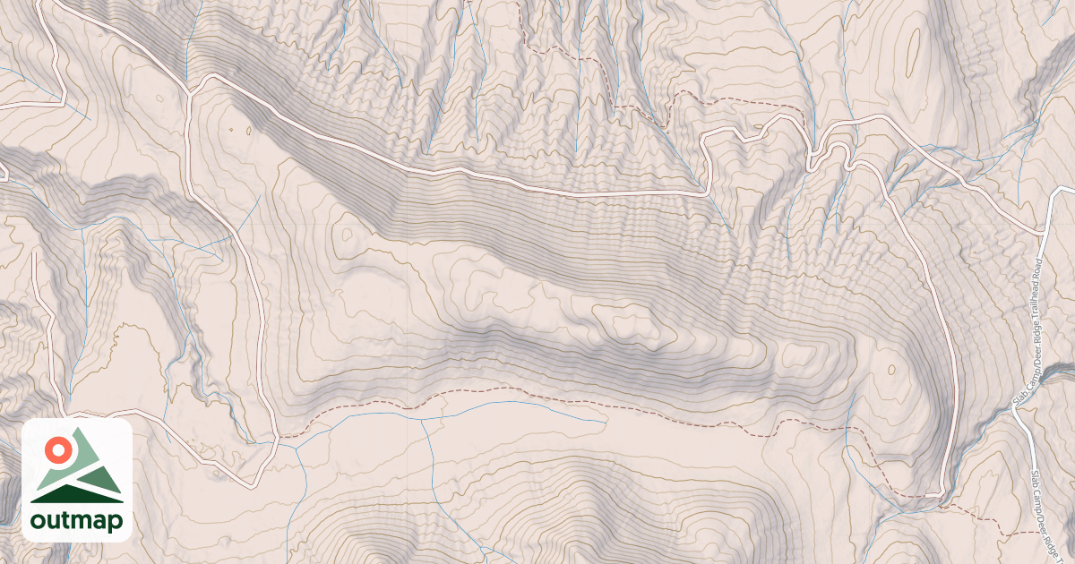Map of USFS Motor Vehicle Use Map Roads {D60C03F2-6691-4C1C-A96C-BB8BCA3CAEA1}