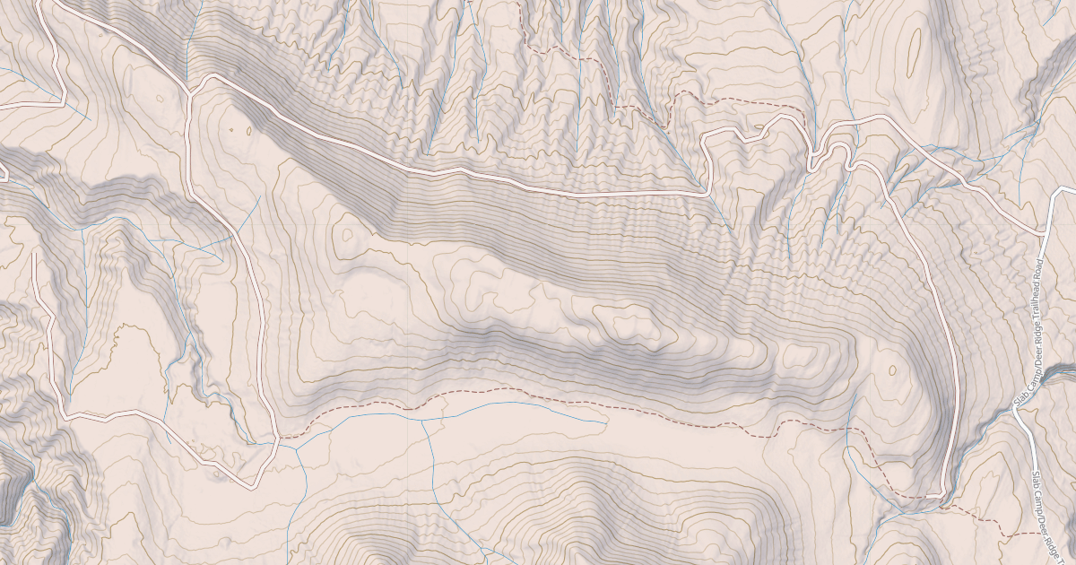 Map preview of USFS Motor Vehicle Use Map Roads {D60C03F2-6691-4C1C-A96C-BB8BCA3CAEA1}