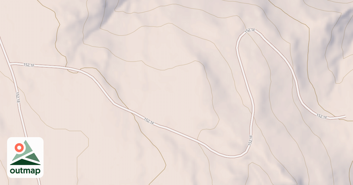 Map of ESTES CREEK BR 1F