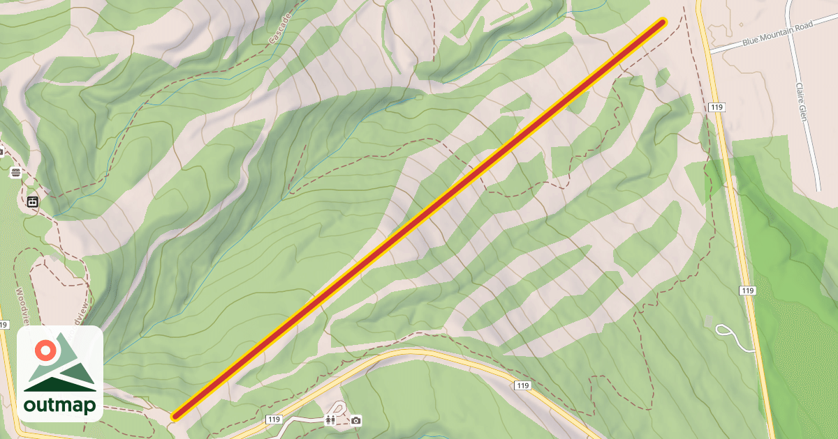 Map of Orchard Express