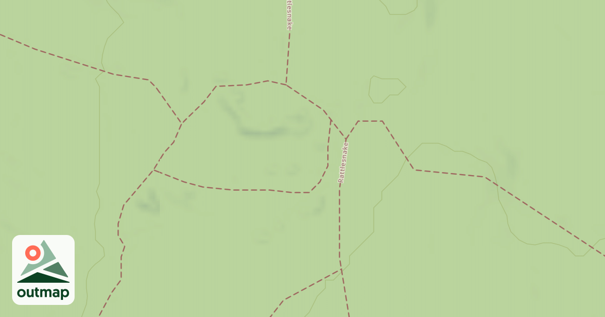 Map of Rattlesnake Hill Trail