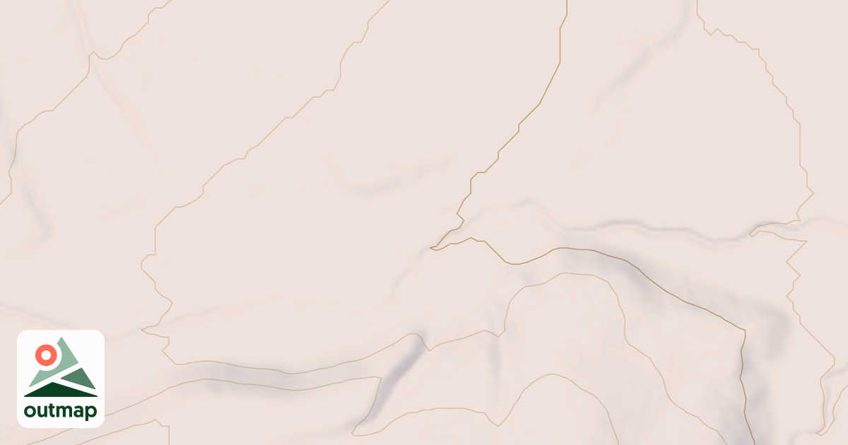 Map of HURST CANYON CUTOFF