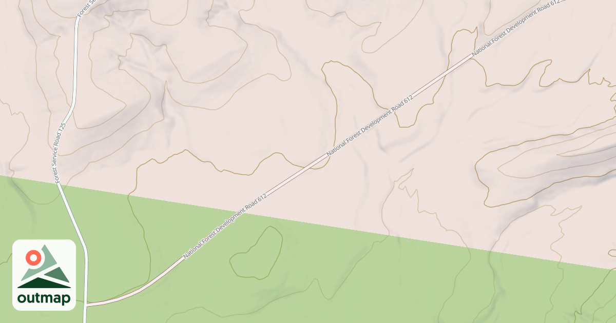 Map of LOWER FIDDLER