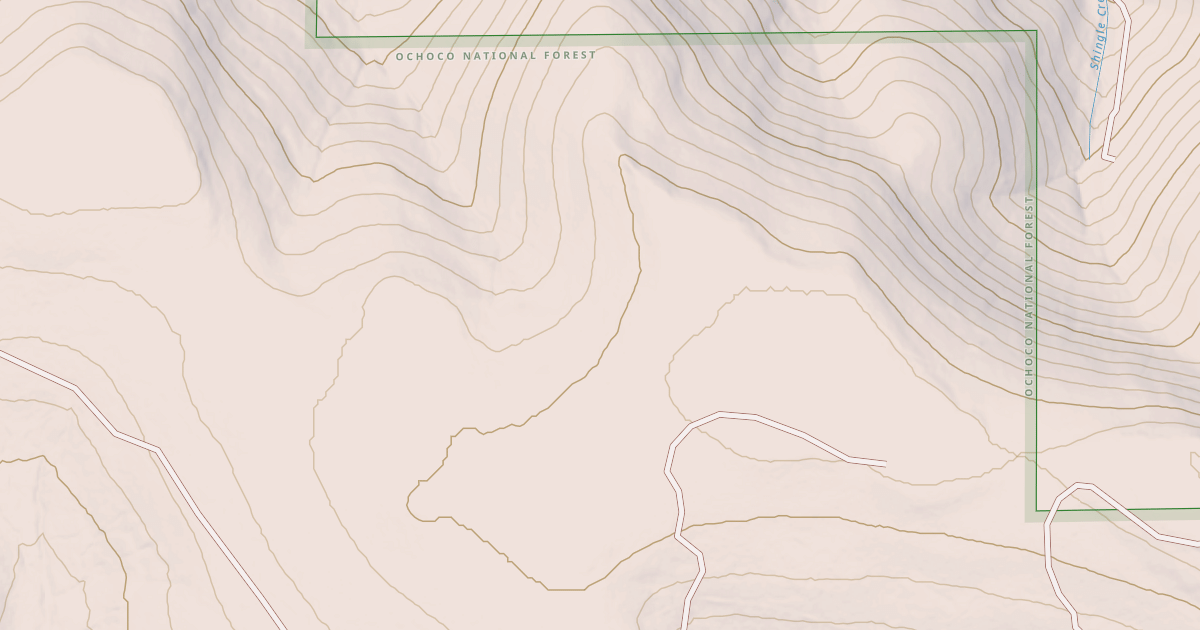 Map preview of USFS National Forest System Roads {B1F1F4F9-EF4E-4E2A-BDC9-6A7A6AF5502E}