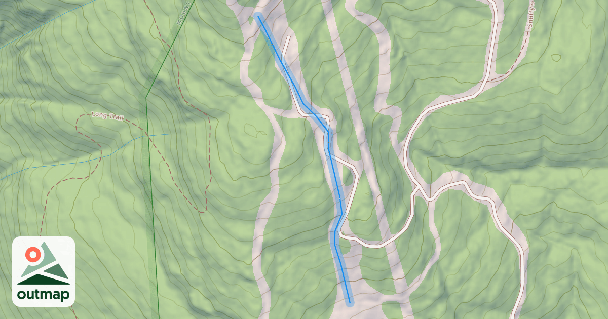 Map of Upper Main Street
