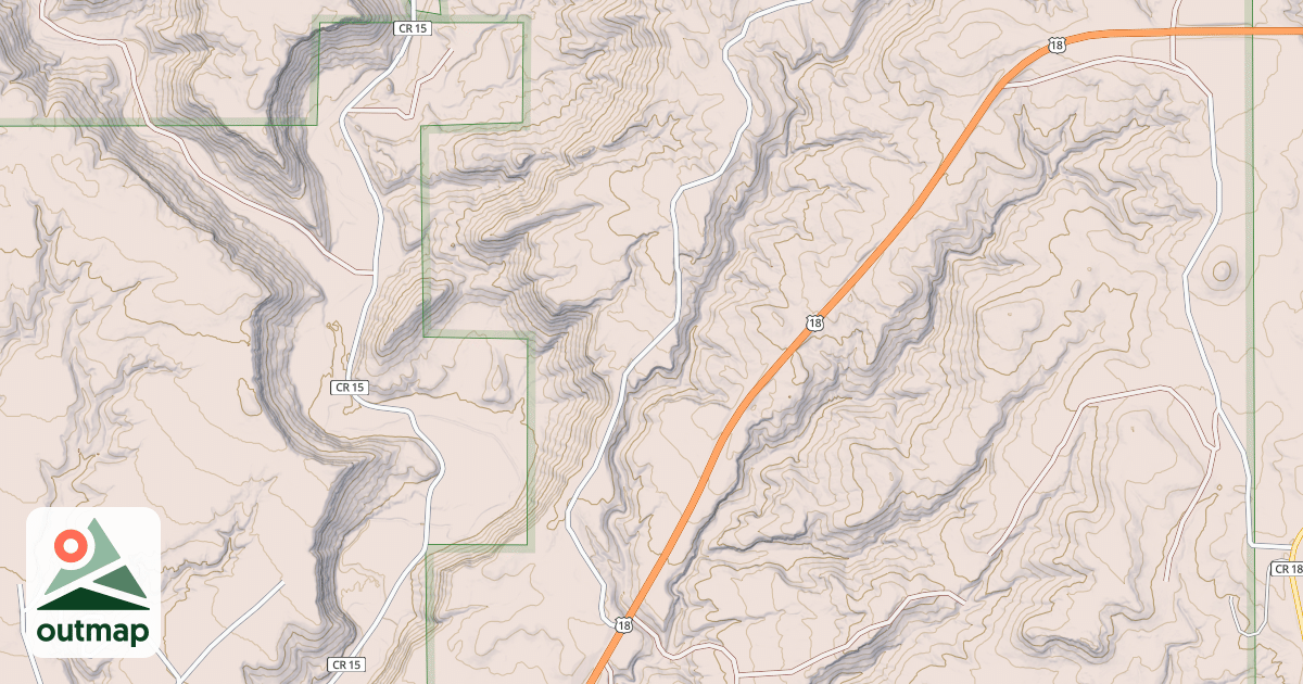 Map of STONE QUARRY BR 1C