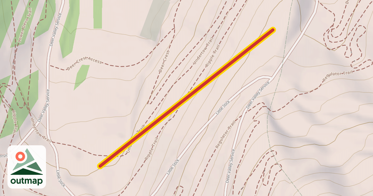 Map of Burns Express