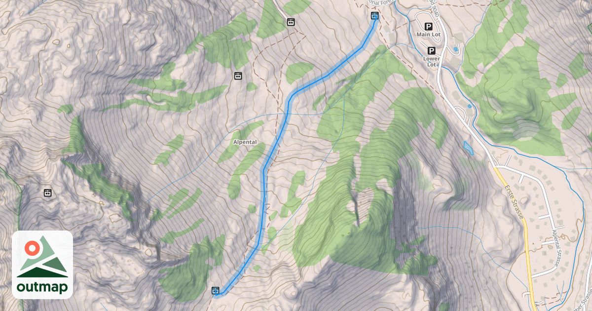 Map of Debbie's Gold
