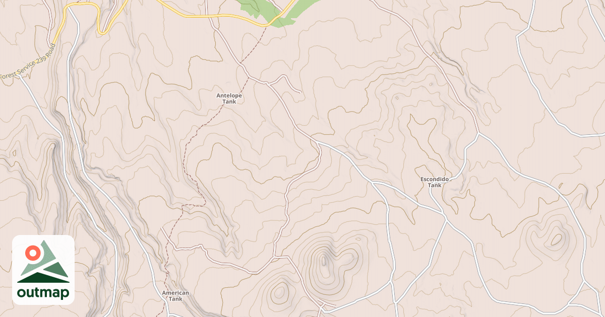 Map of USFS National Forest System Roads {82B25355-6A59-43F4-9F0A-584047480A1F}