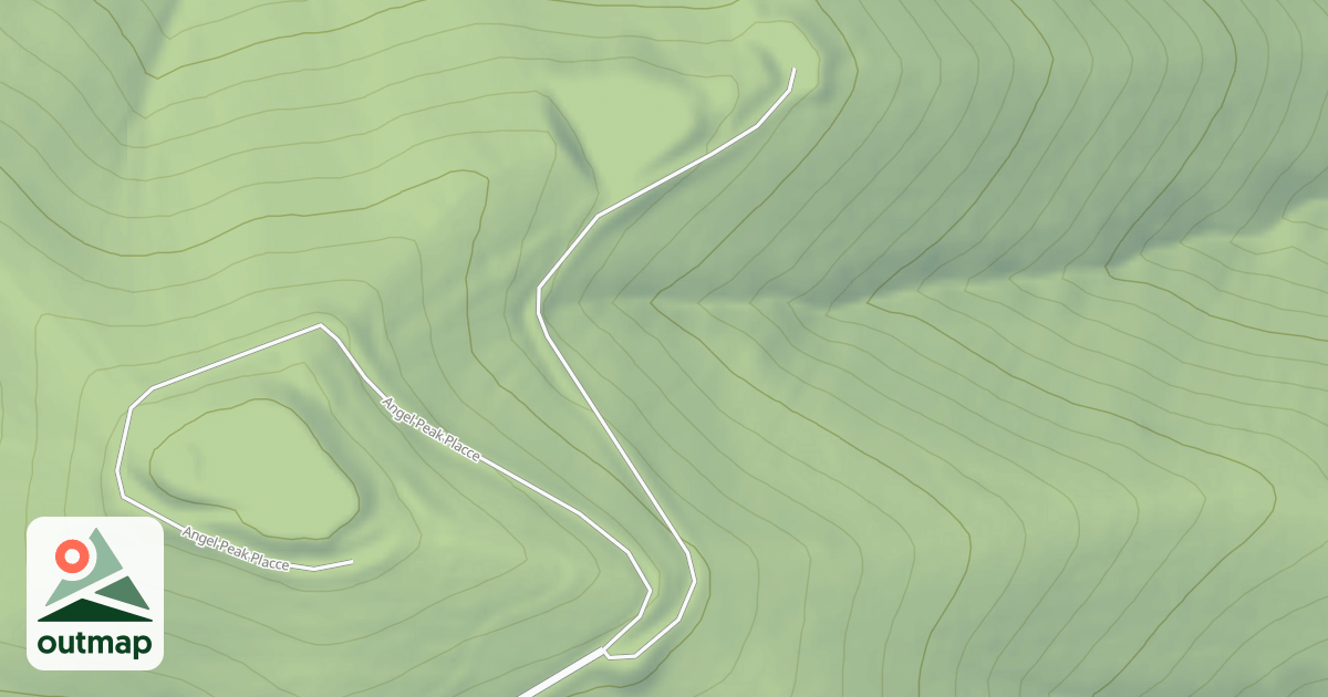 Map of ANGEL PEAK VIEW ROAD