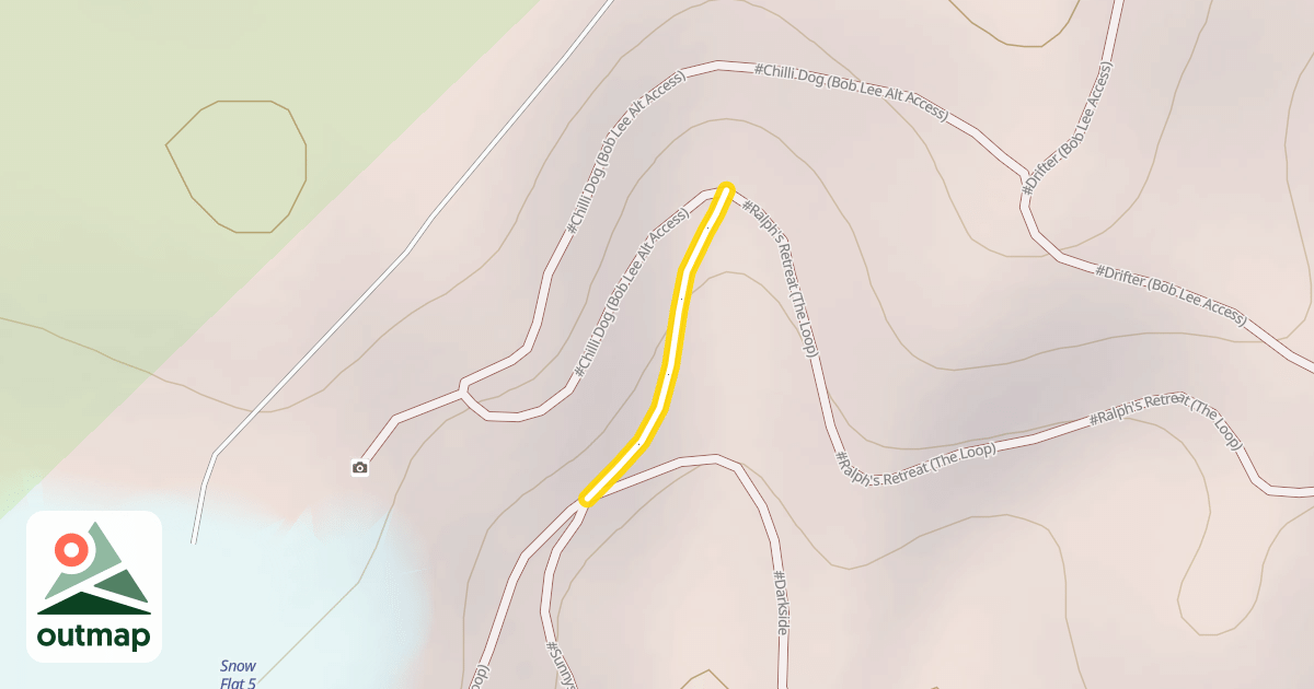 Map of #Roller Coaster (The Loop)