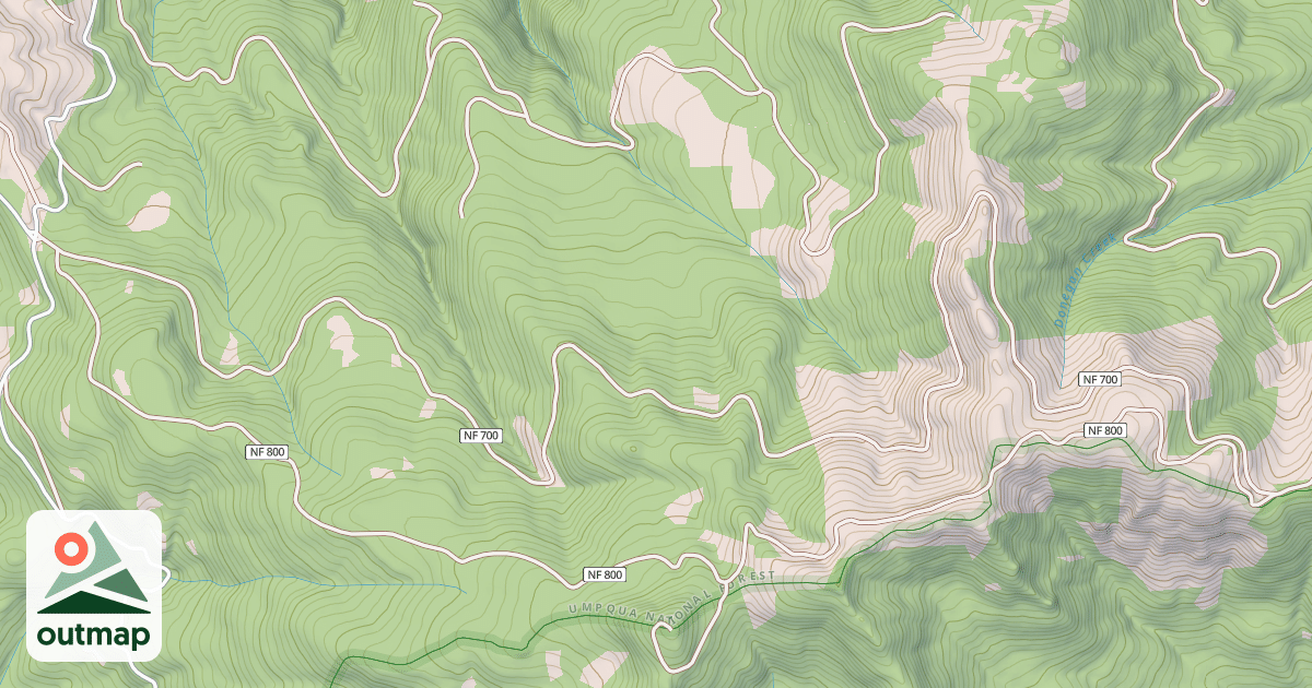 Map of BALD RIDGE