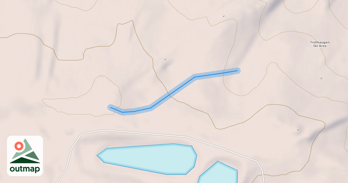 Map of Lillebakken