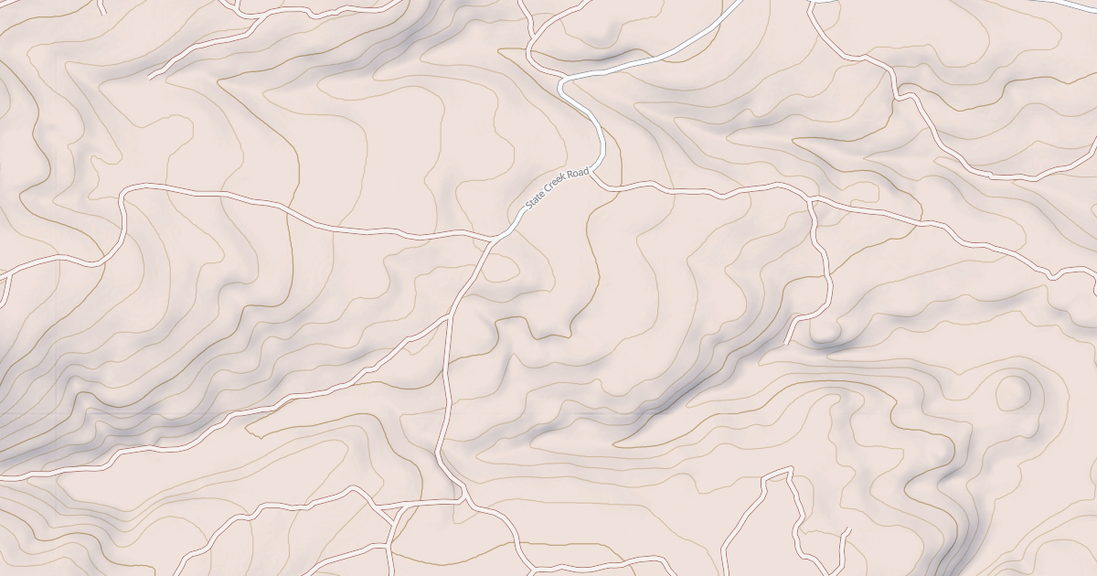 Map preview of HAY CREEK