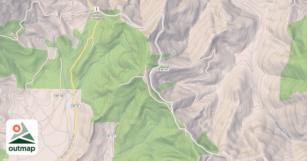Map of ONION MTN
