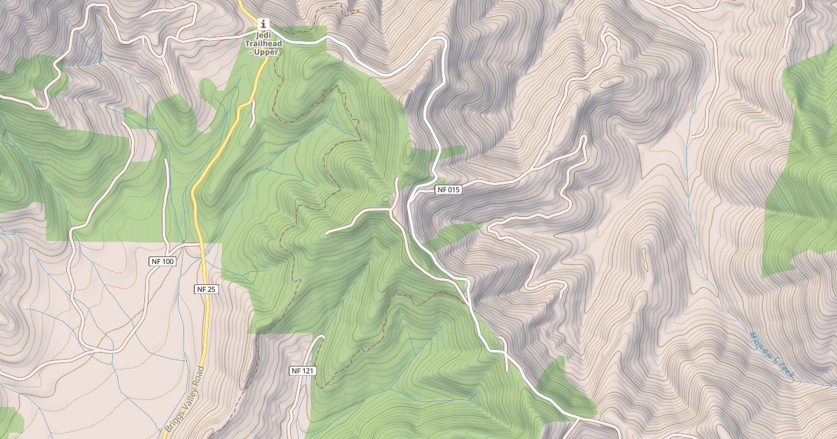 Map preview of ONION MTN