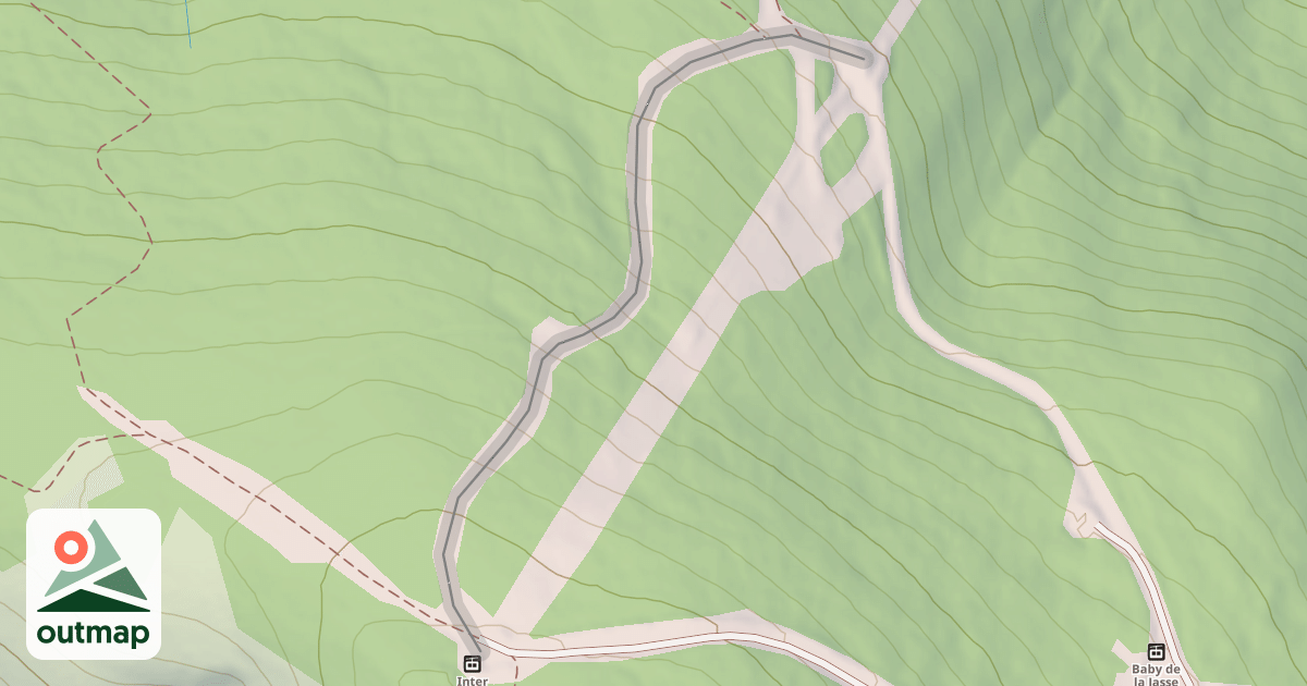 Map of Border-Cross Sauvage