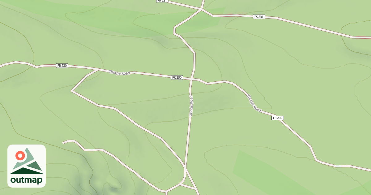 Map of LINCOLN