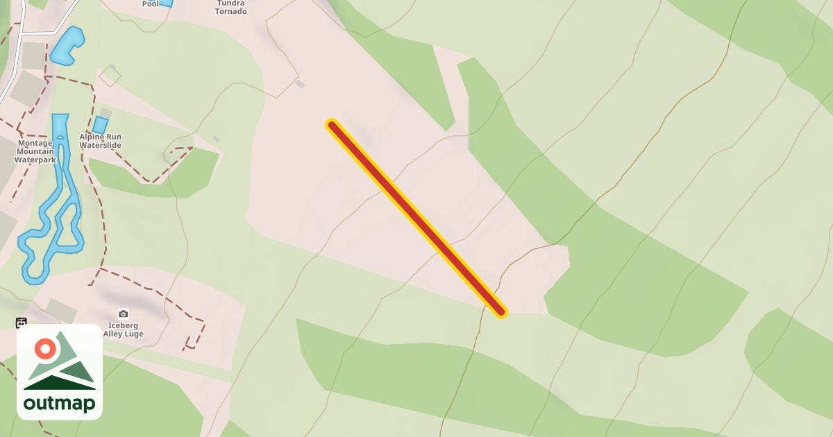 Map of Magic Carpet Lift