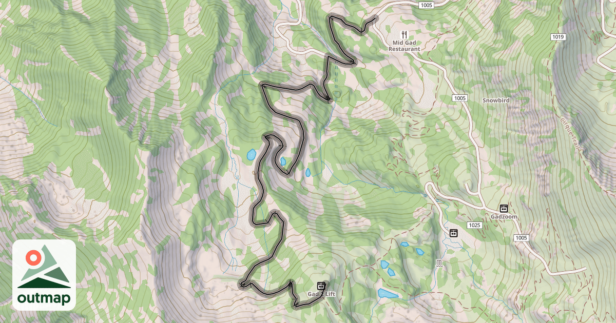 Map of Gad 2 Road