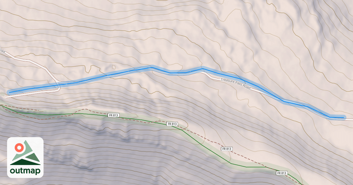 Map of Coyote Park Trail