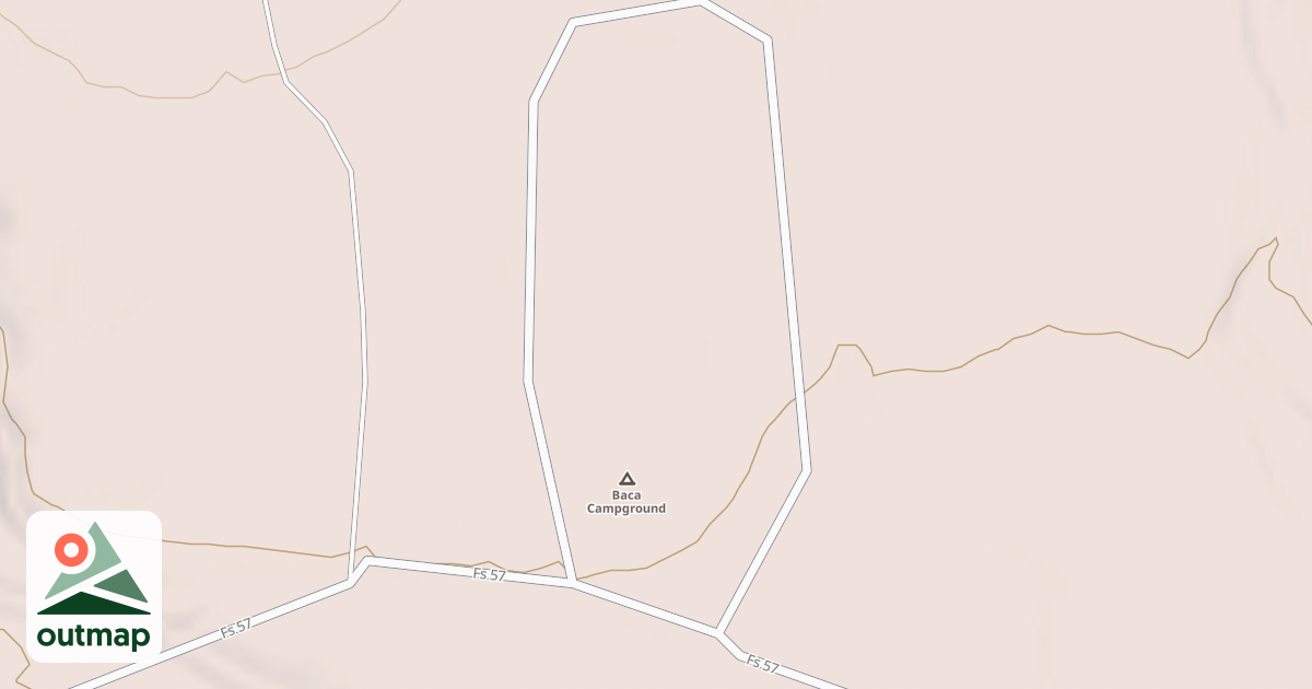 Map of BACA SITE