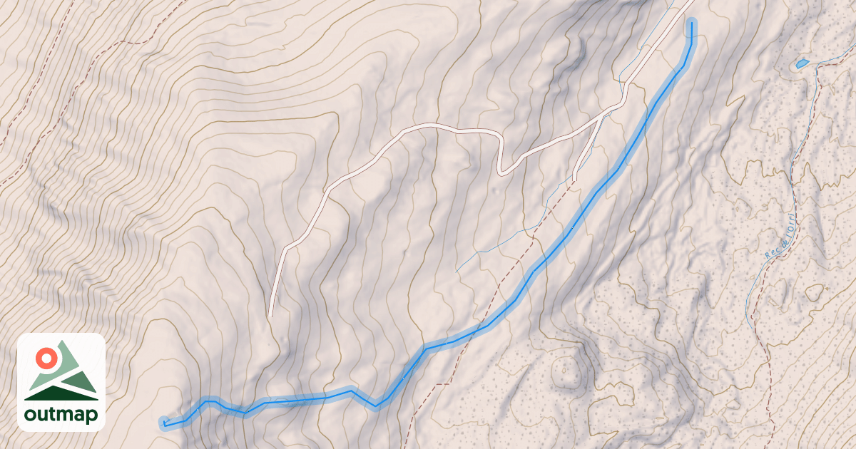 Map of La Combe