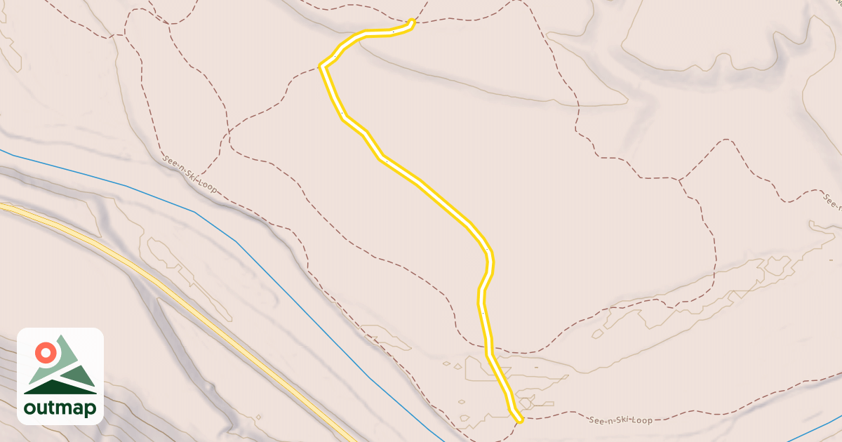 Map of See-n-Ski Loop