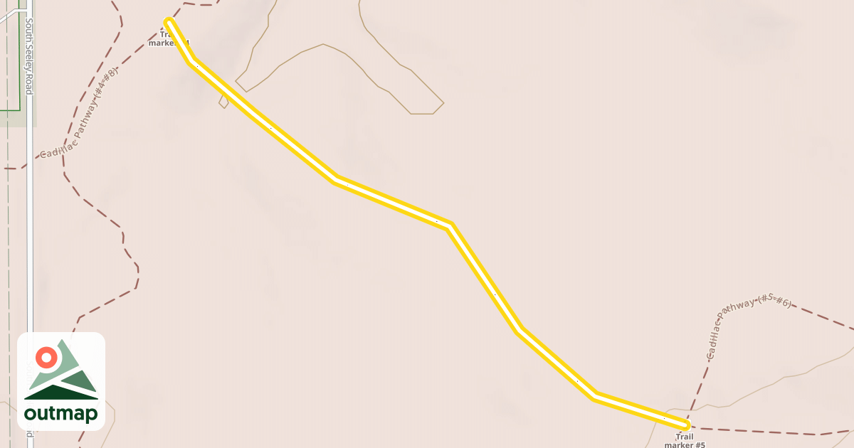 Map of Cadillac Pathway (#4-#5)